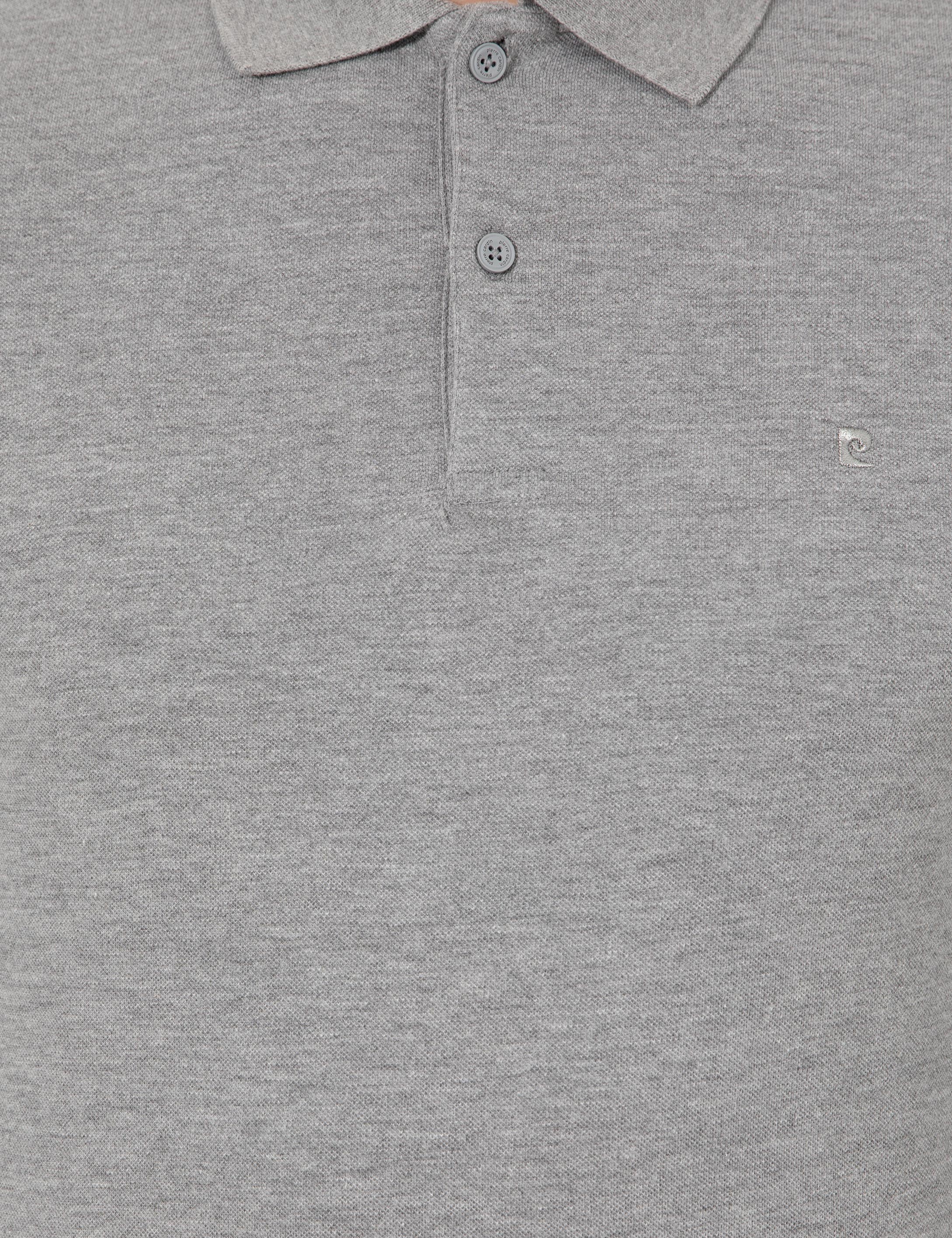 Gri Melanj Slim Fit Basic Sweatshirt