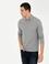 Gri Melanj Slim Fit Basic Sweatshirt