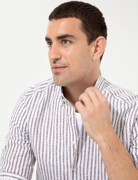 Vizon Regular Fit Uzun Kollu Gömlek - 50252501016