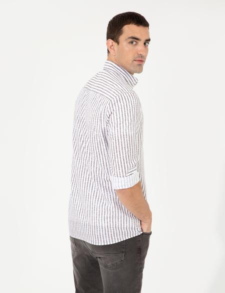 Vizon Regular Fit Uzun Kollu Gömlek - 50252501016