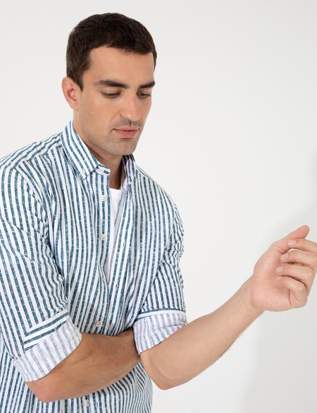 Zümrüt Regular Fit Uzun Kollu Gömlek - 50252501001