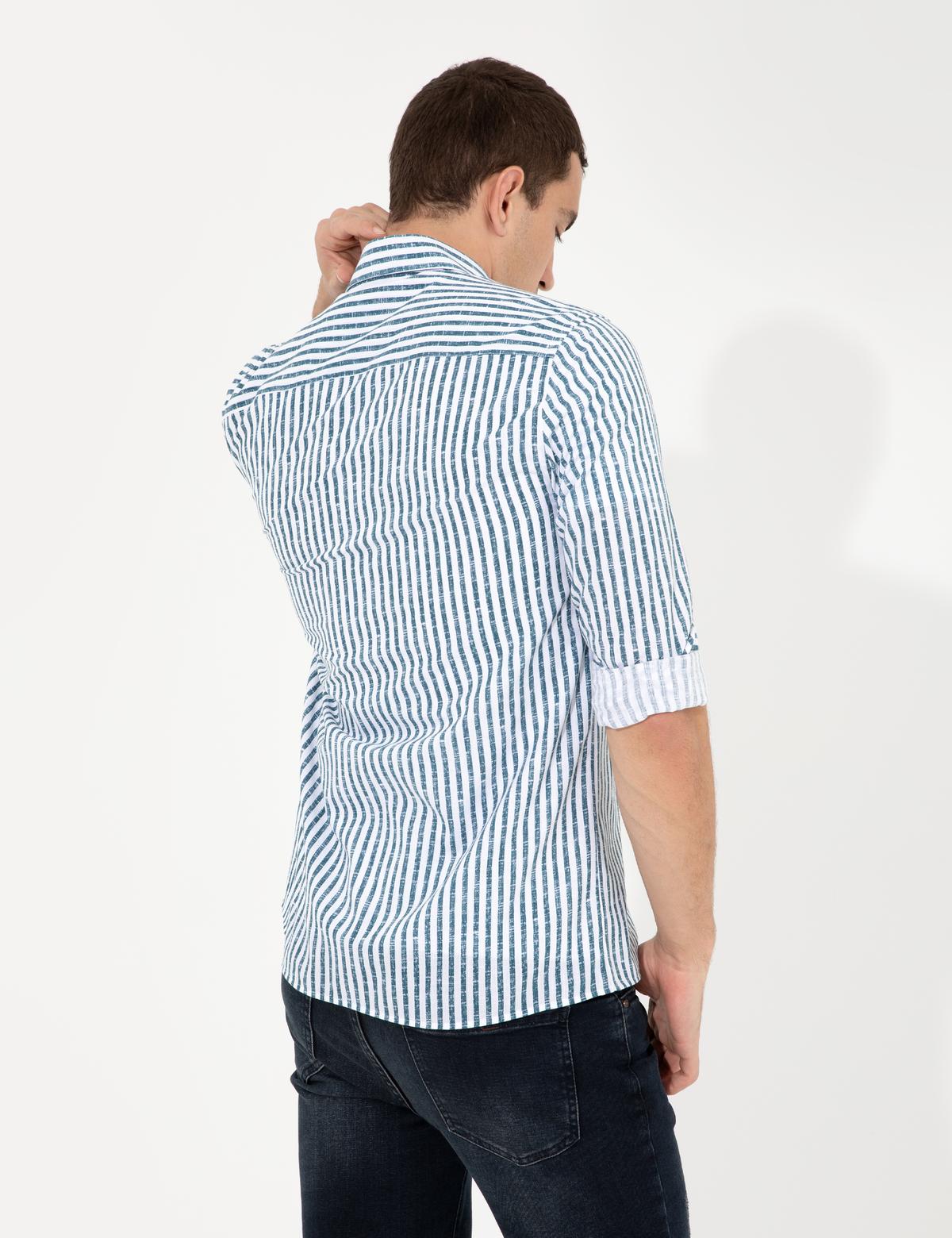 Zümrüt Regular Fit Uzun Kollu Gömlek - 50252501001