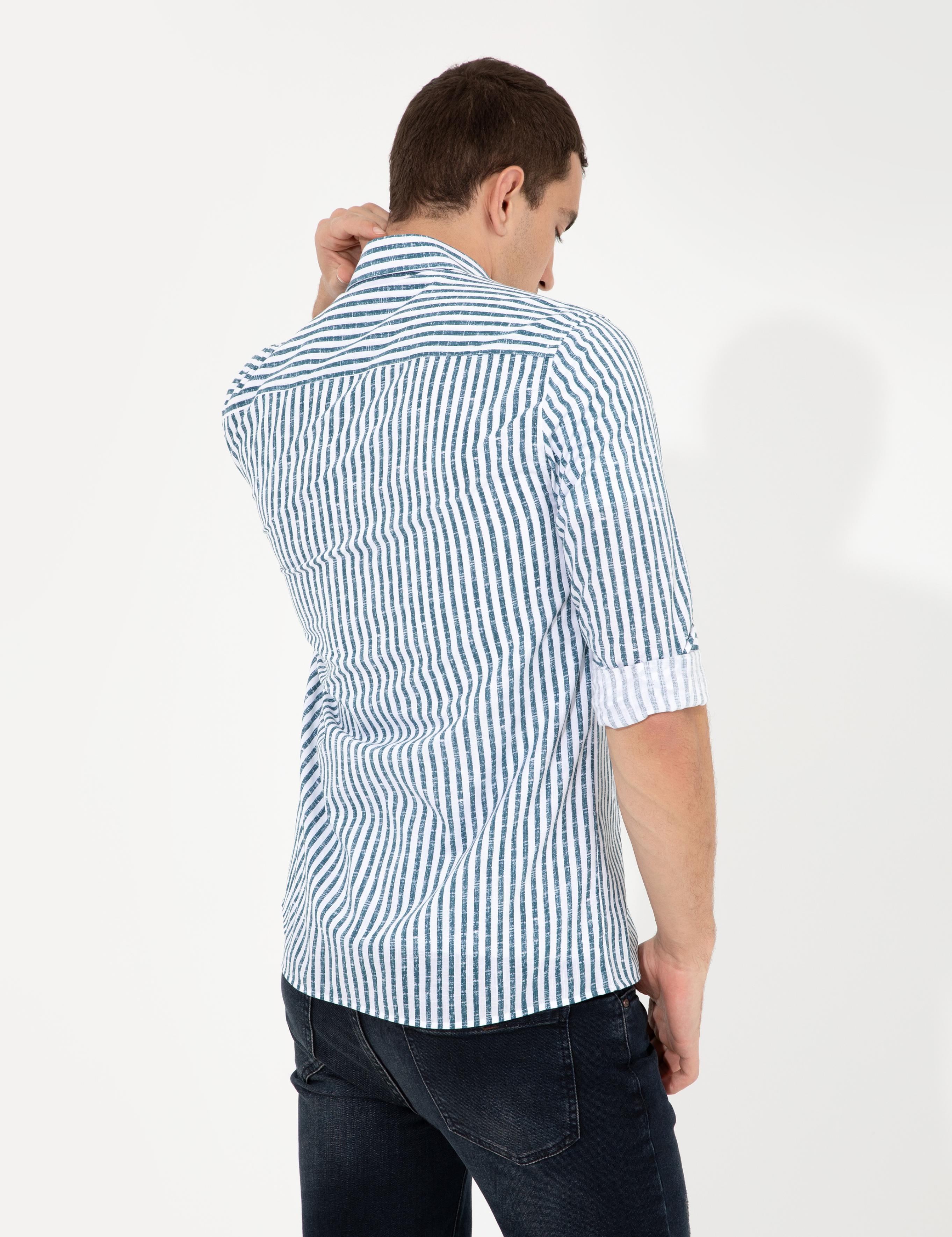 Zümrüt Regular Fit Uzun Kollu Gömlek