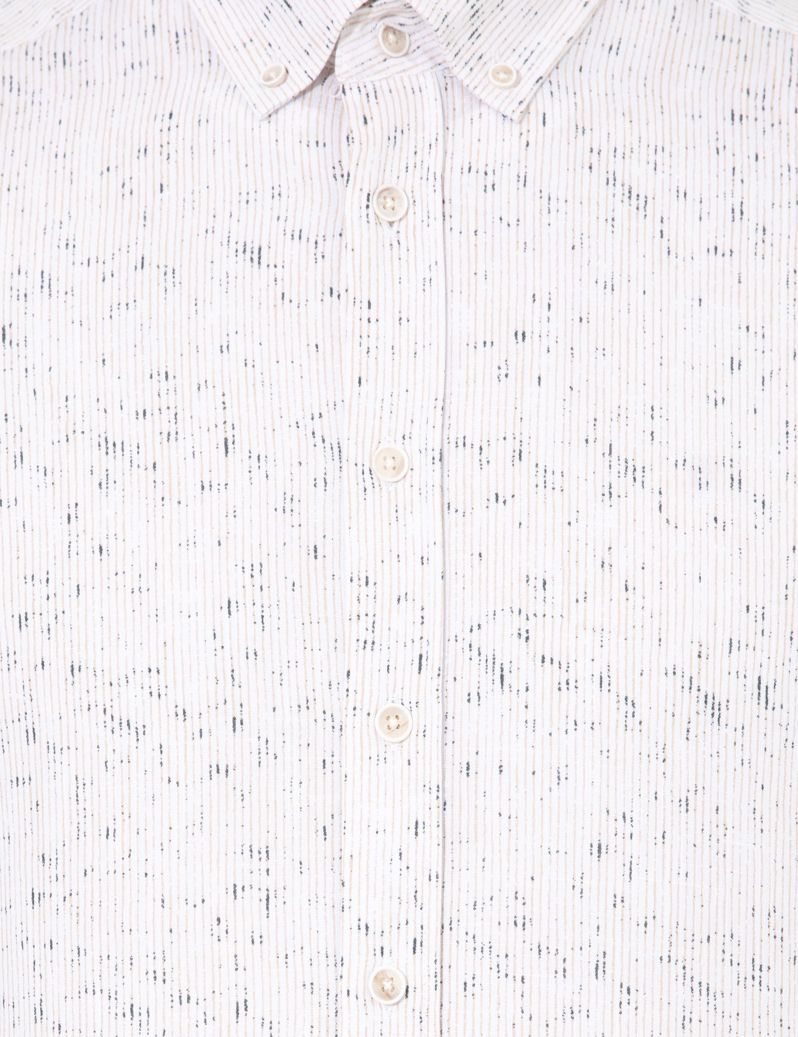 Haki Slim Fit Uzun Kollu Gömlek