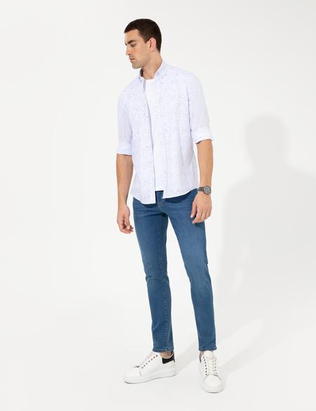 Mavi Slim Fit Uzun Kollu Gömlek - 50252263032