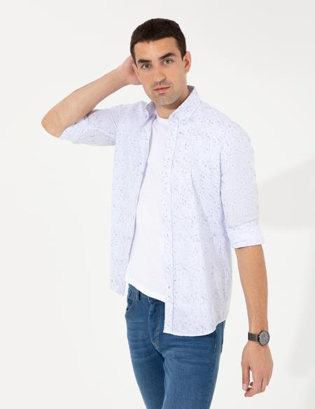 Mavi Slim Fit Uzun Kollu Gömlek - 50252263032