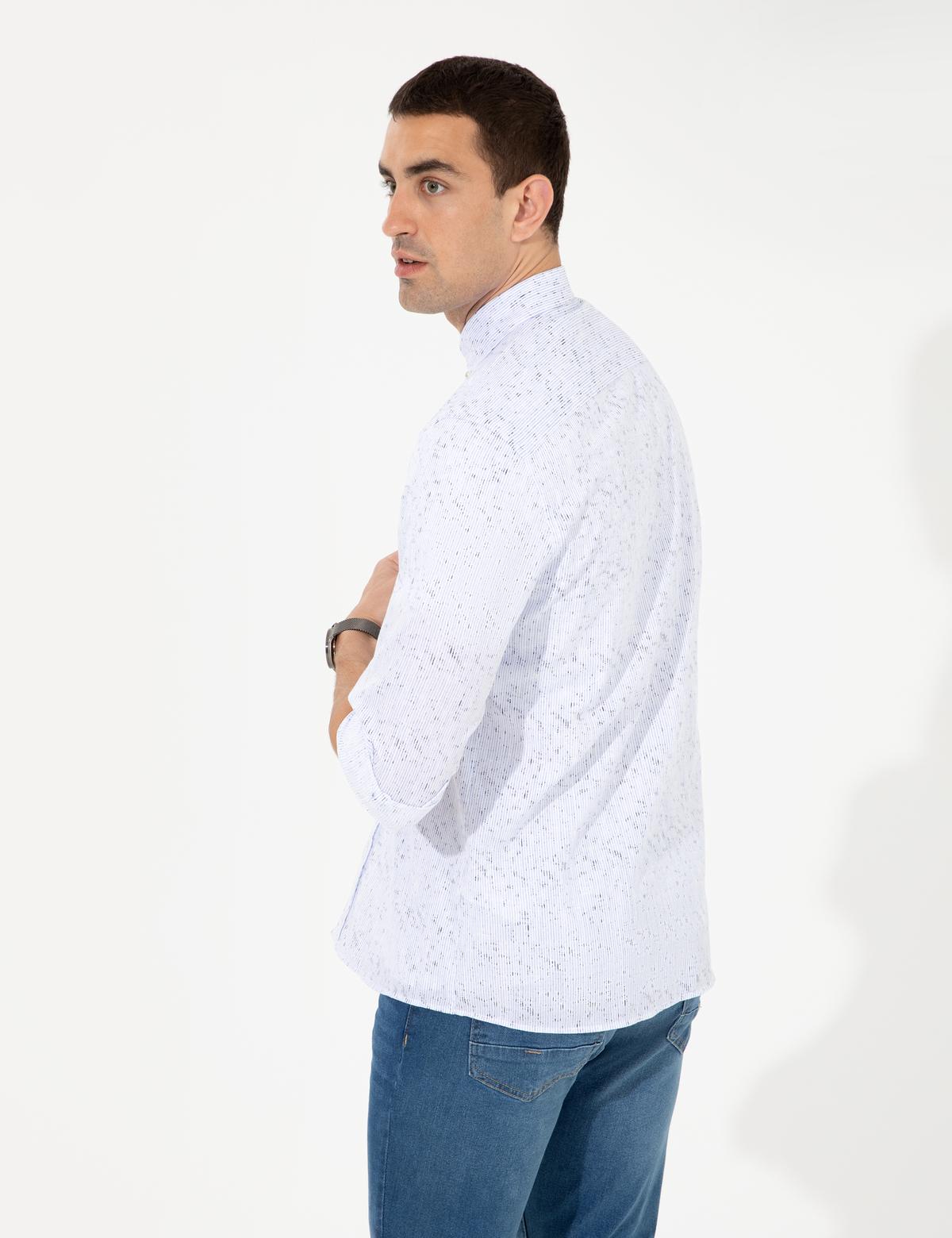 Mavi Slim Fit Uzun Kollu Gömlek - 50252263032