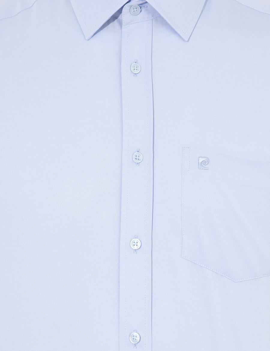 Açık Mavi Regular Fit Kısa Kollu Gömlek