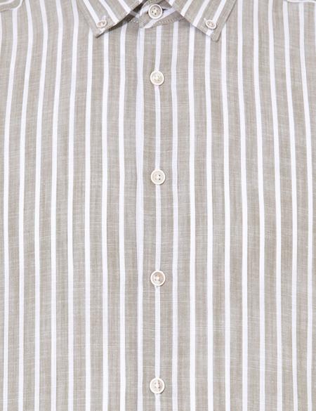 Haki Regular Fit Uzun Kollu Gömlek - 50252478015