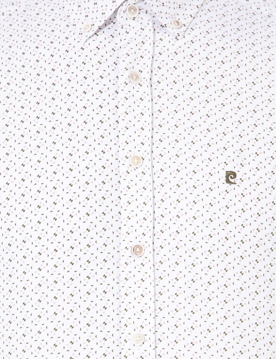 Haki Slim Fit Uzun Kollu Gömlek