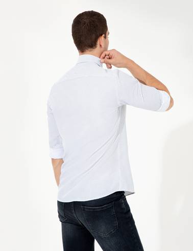 Zümrüt Slim Fit Uzun Kollu Gömlek