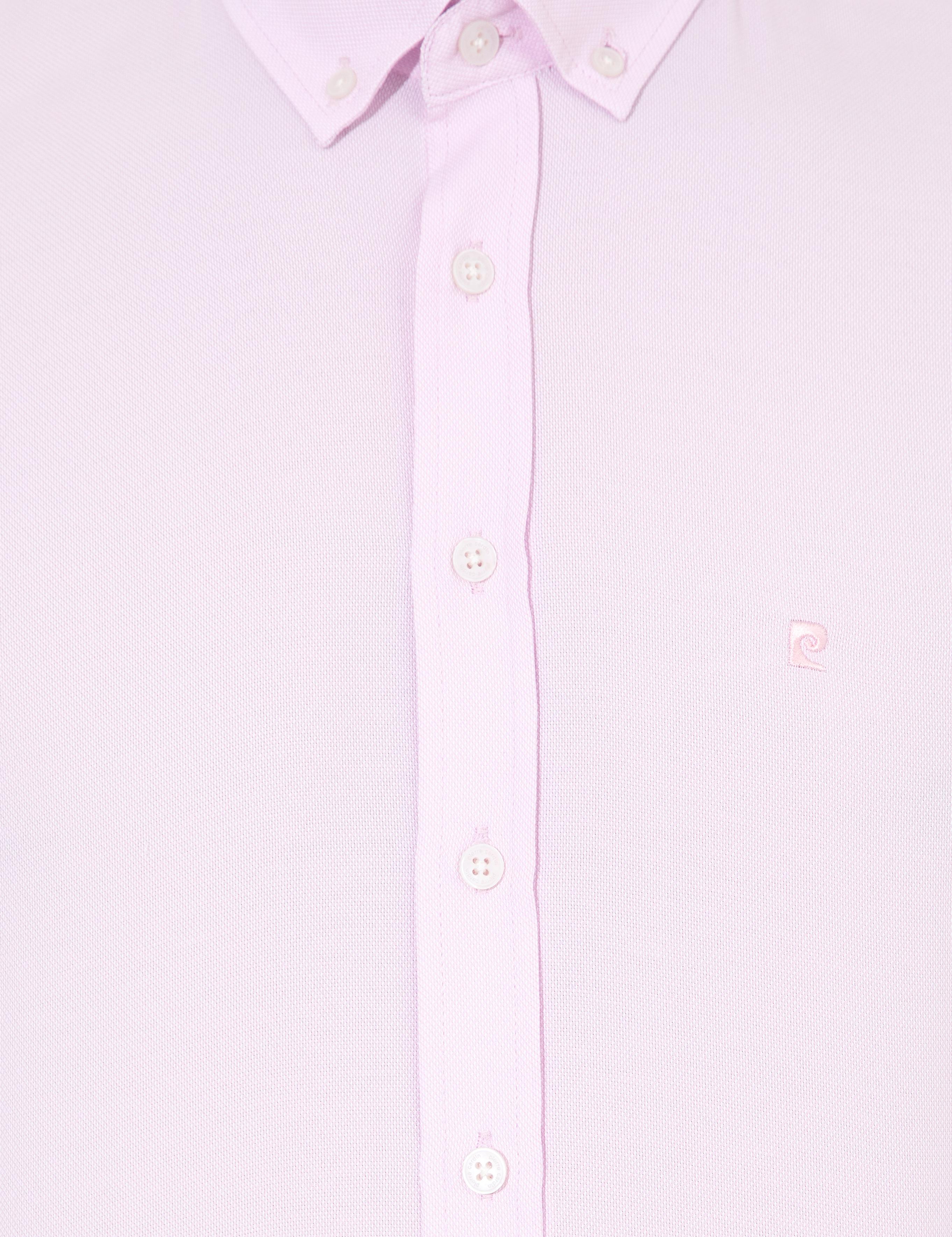 Pembe Slim Fit Oxford Gömlek