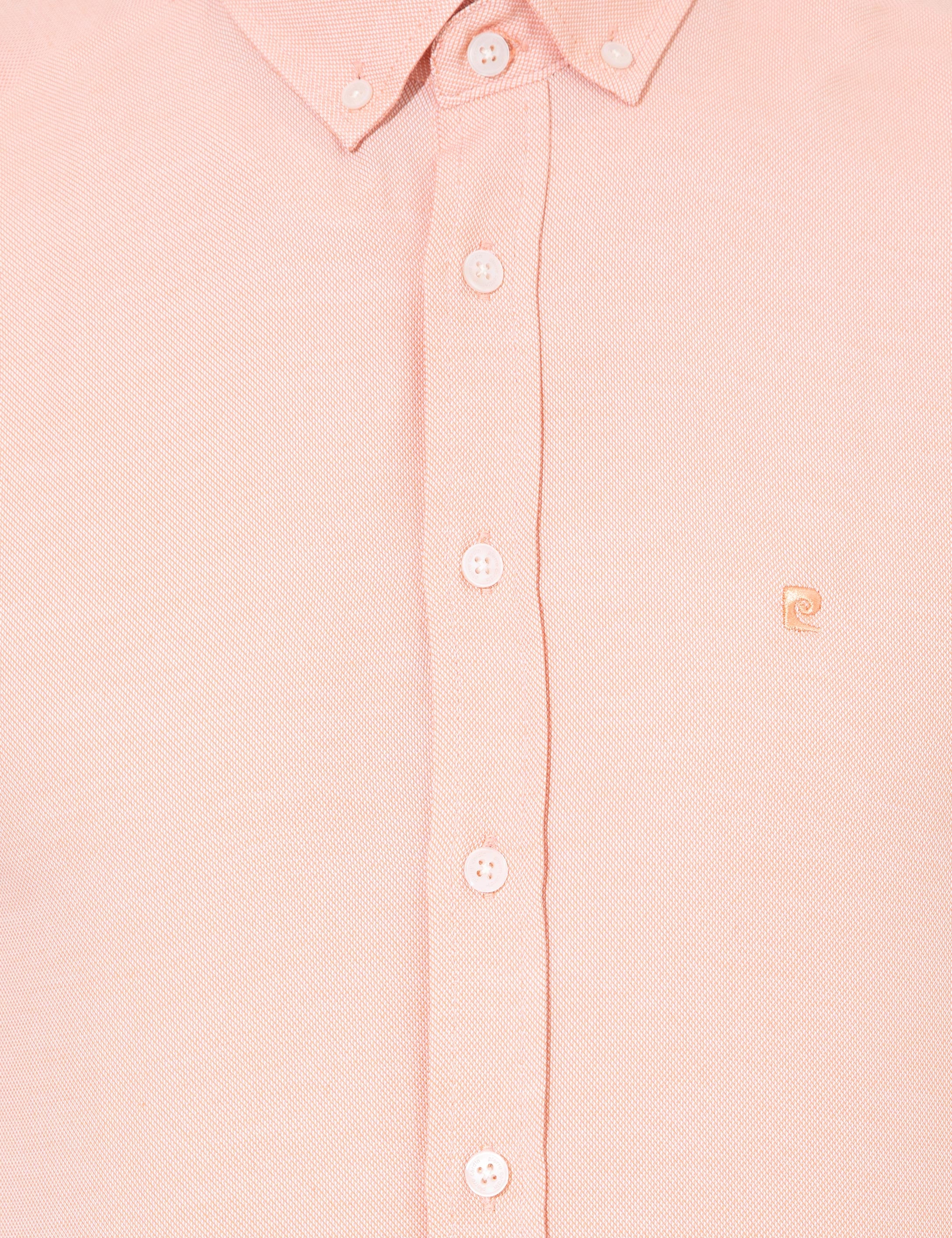 Turuncu Slim Fit Oxford Gömlek