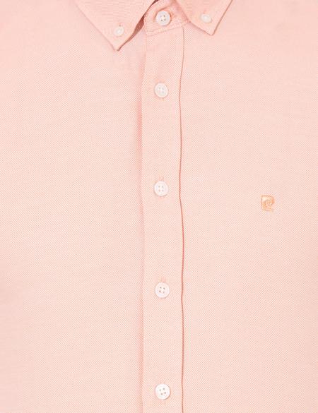 Turuncu Slim Fit Oxford Gömlek - 50255278082