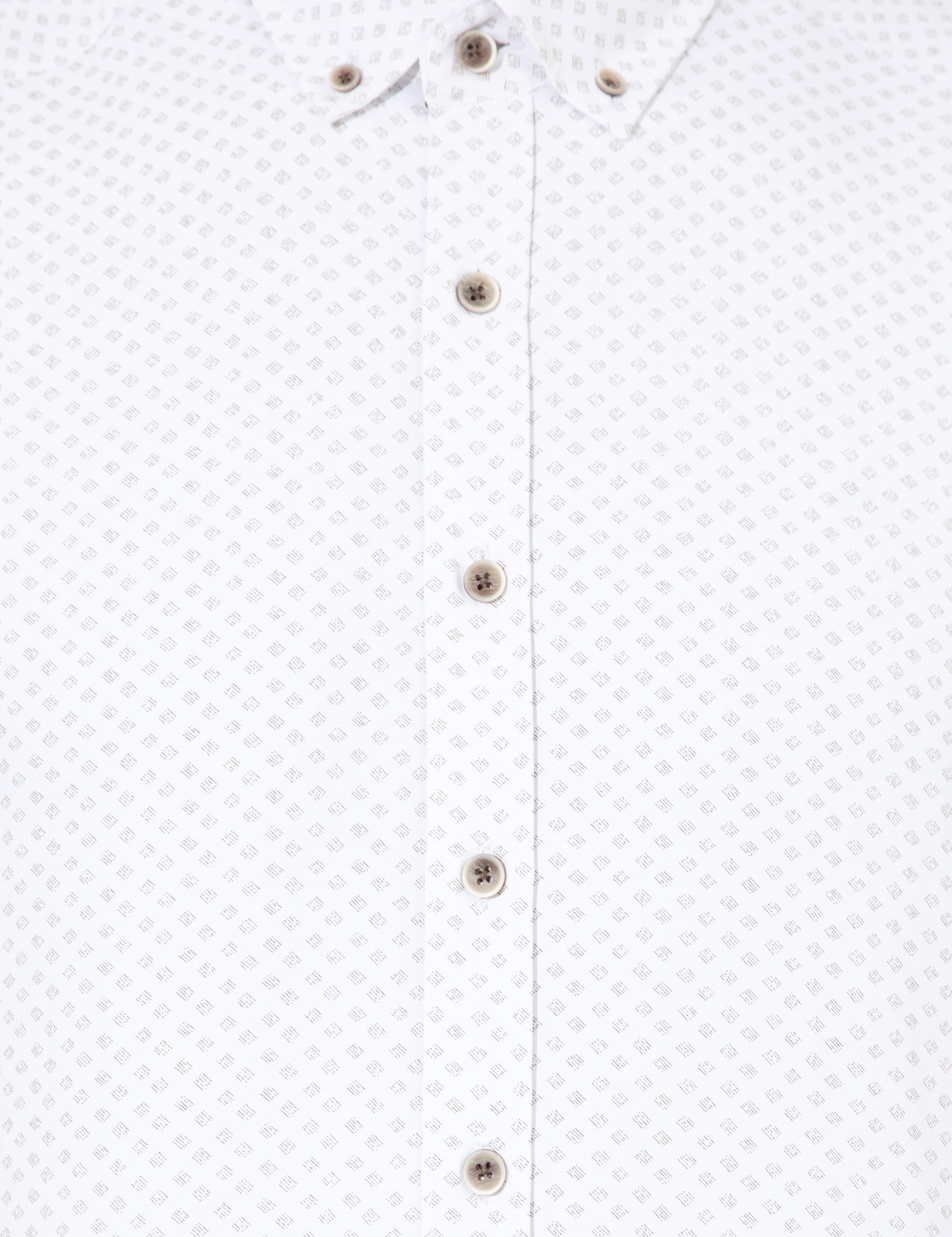 Haki Regular Fit Kısa Kollu Gömlek - Image 6