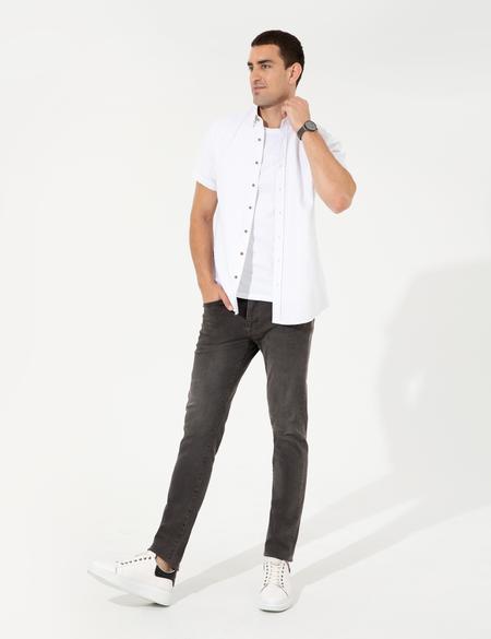 Haki Regular Fit Kısa Kollu Gömlek - 50251224007