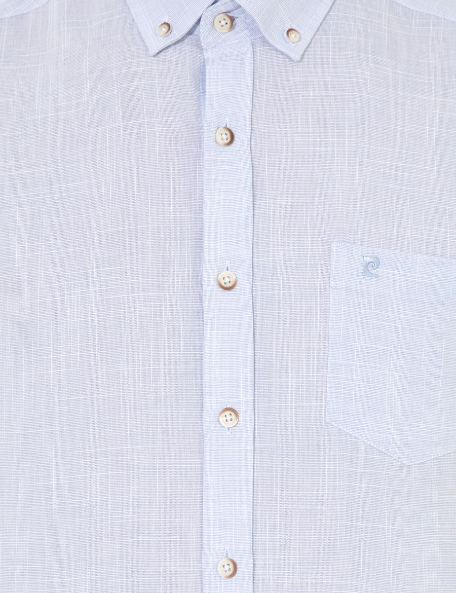 Açık Mavi Regular Fit Kısa Kollu Gömlek