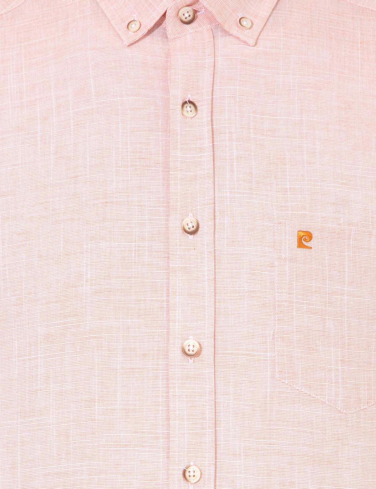 Turuncu Regular Fit Kısa Kollu Gömlek - 50249763100