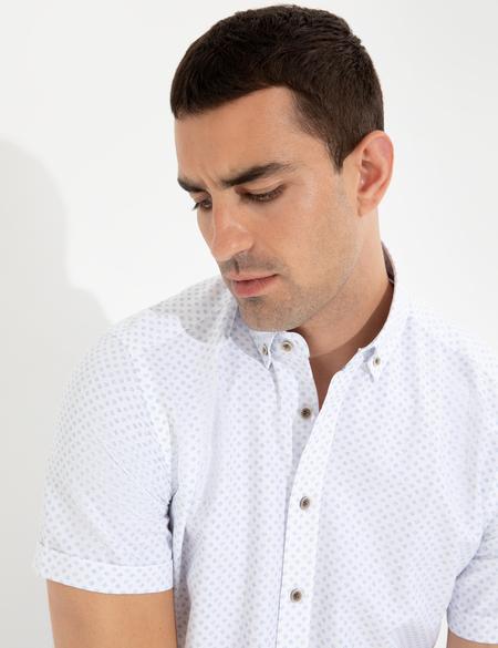 Mavi Regular Fit Kısa Kollu Gömlek - 50251224018