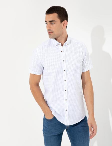 Mavi Regular Fit Kısa Kollu Gömlek - 50251224018