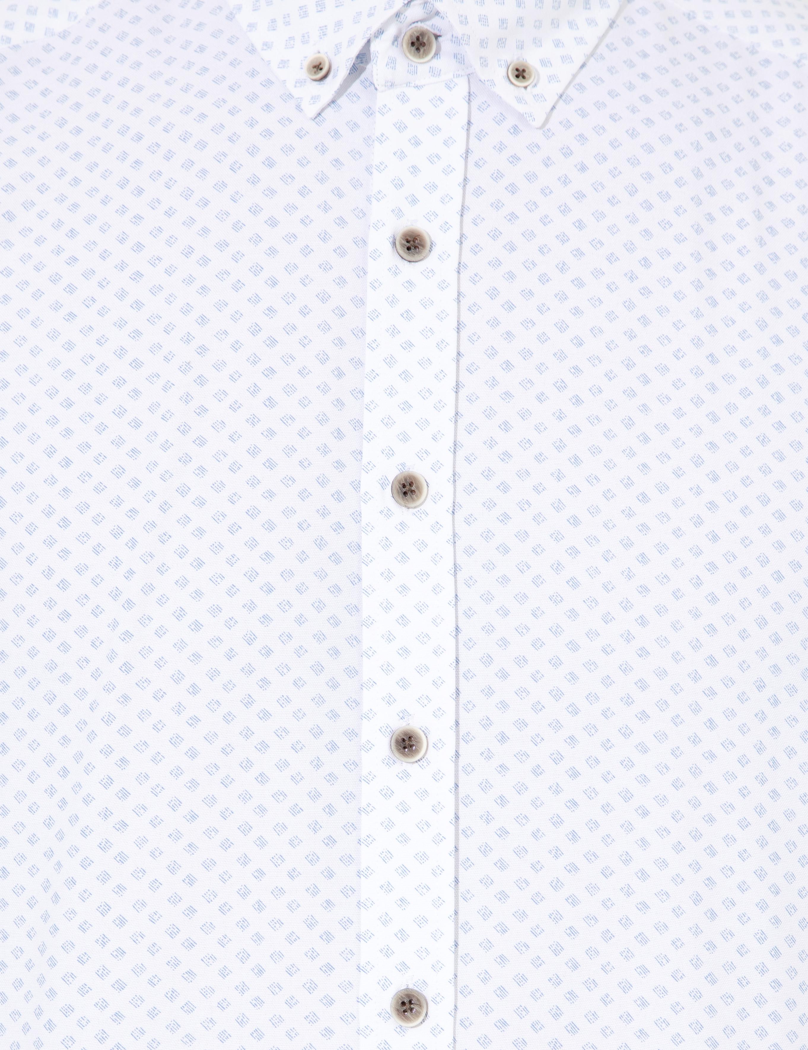 Mavi Regular Fit Kısa Kollu Gömlek