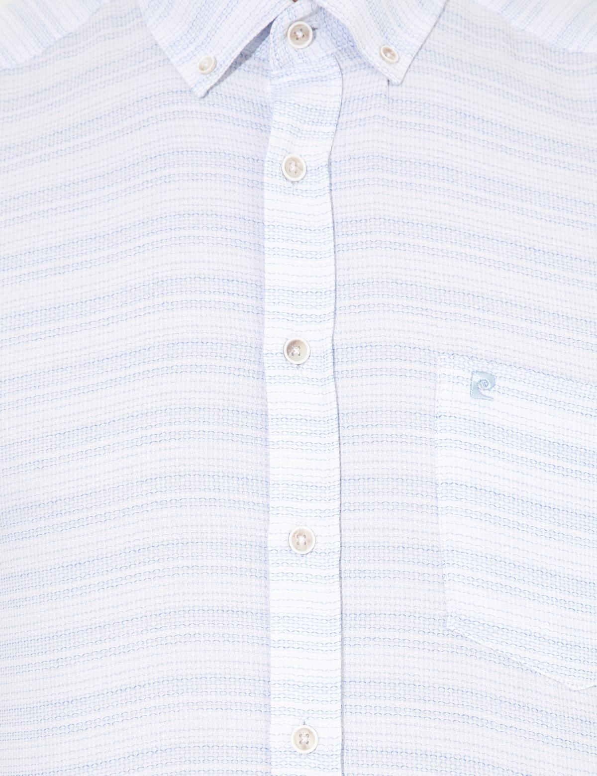 Açık Mavi Regular Fit Kısa Kollu Gömlek - 50252473026