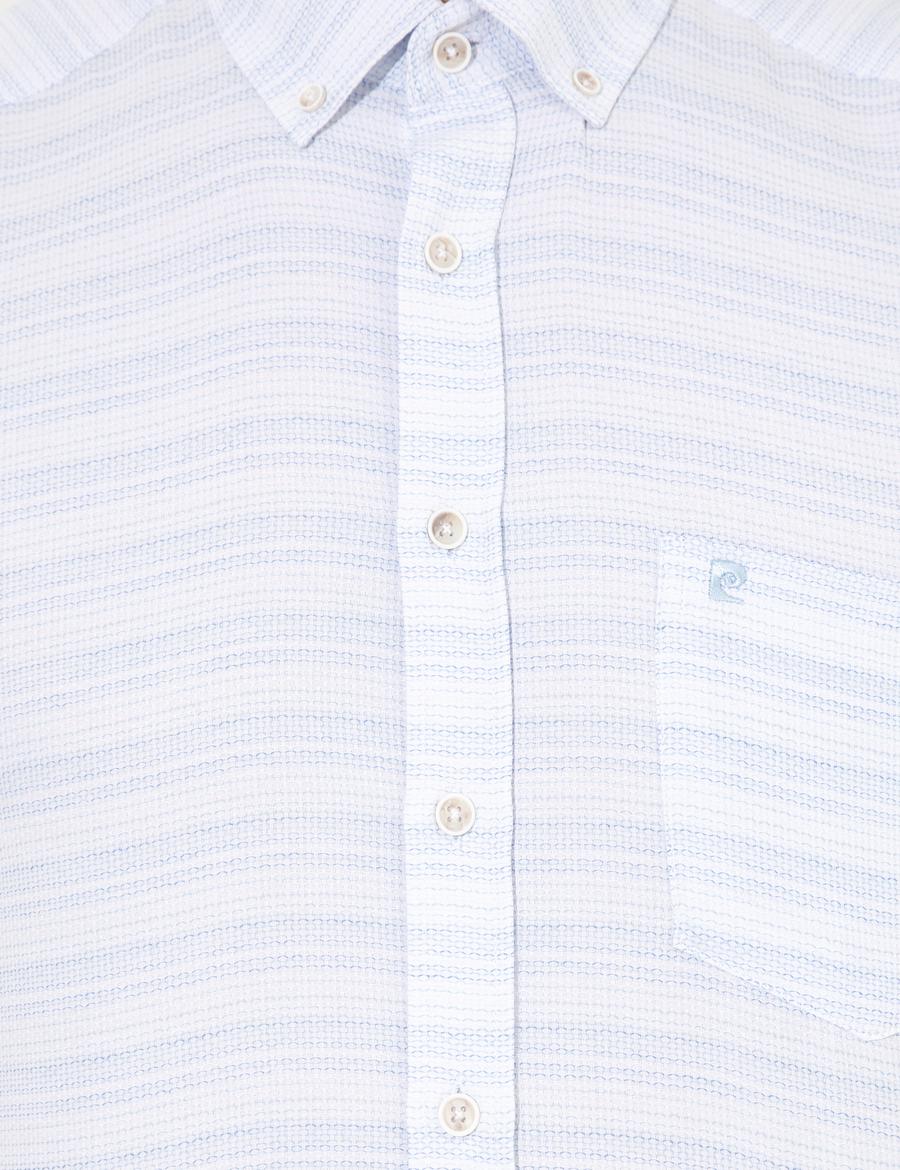 Açık Mavi Regular Fit Kısa Kollu Gömlek