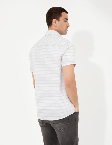 Haki Regular Fit Kısa Kollu Gömlek - 50252473016