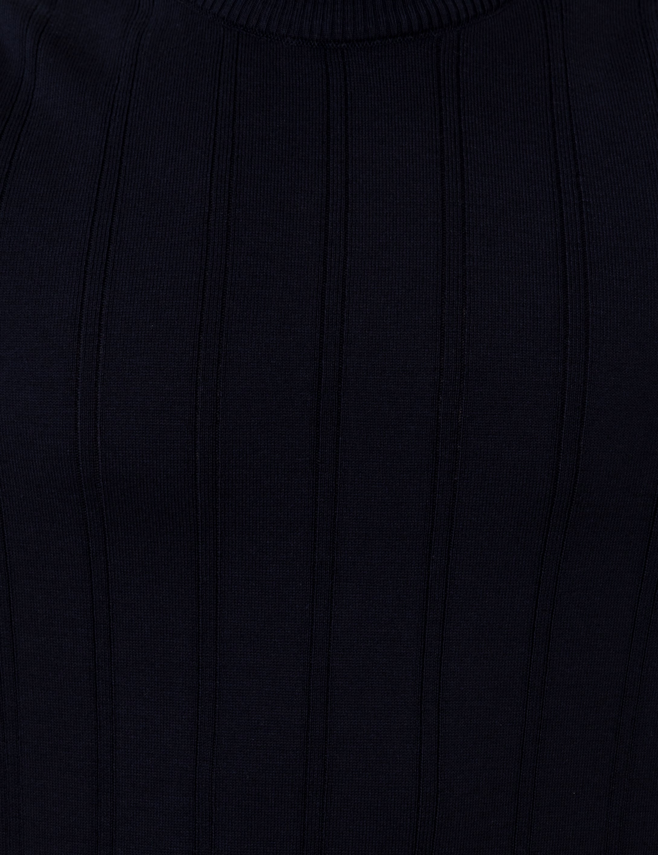Lacivert Slim Fit Yarım Balıkçı Triko Kazak - Image 7
