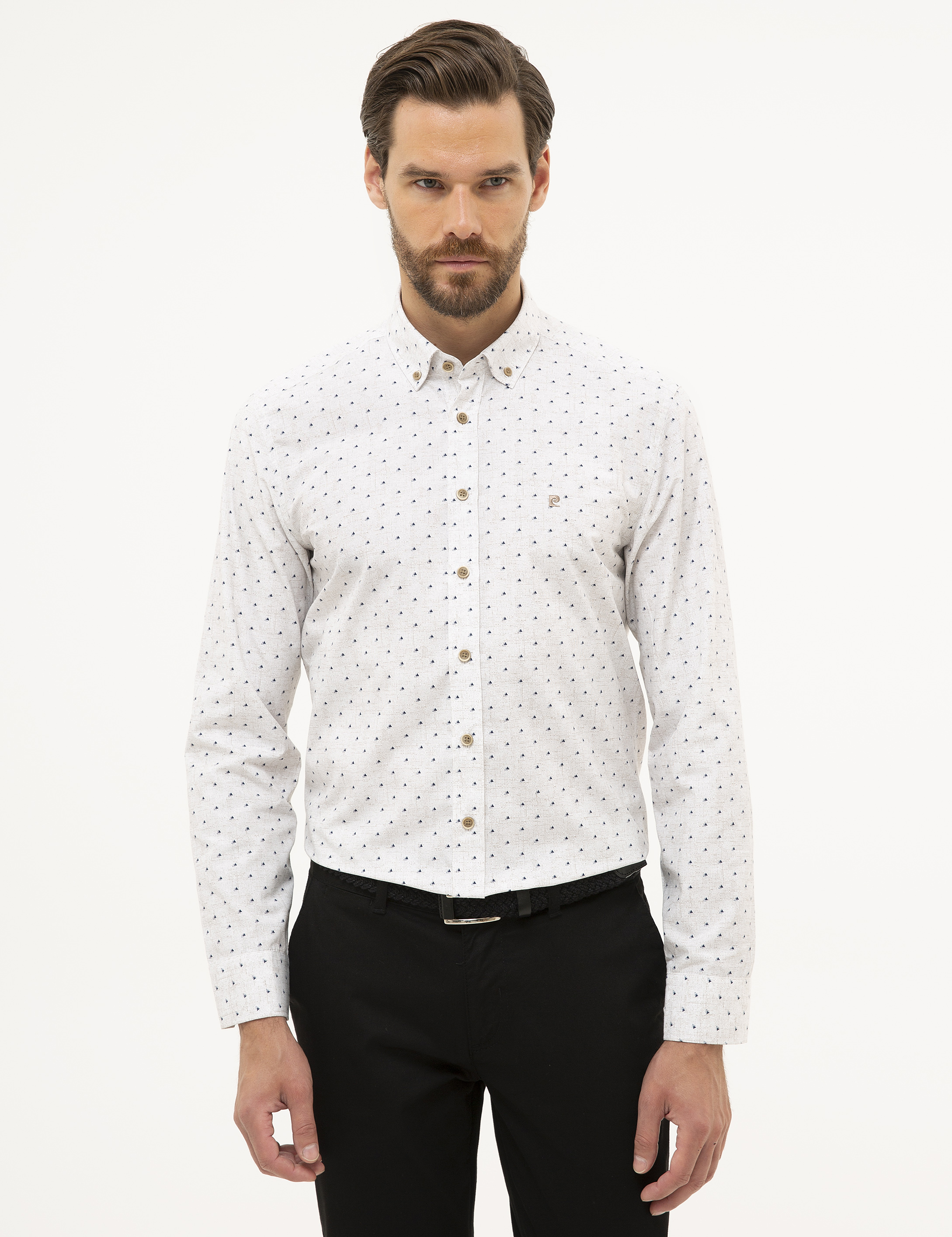 Vizon Slim Fit Gömlek - Image 1