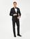 Siyah Slim Fit Smokin Damatlık