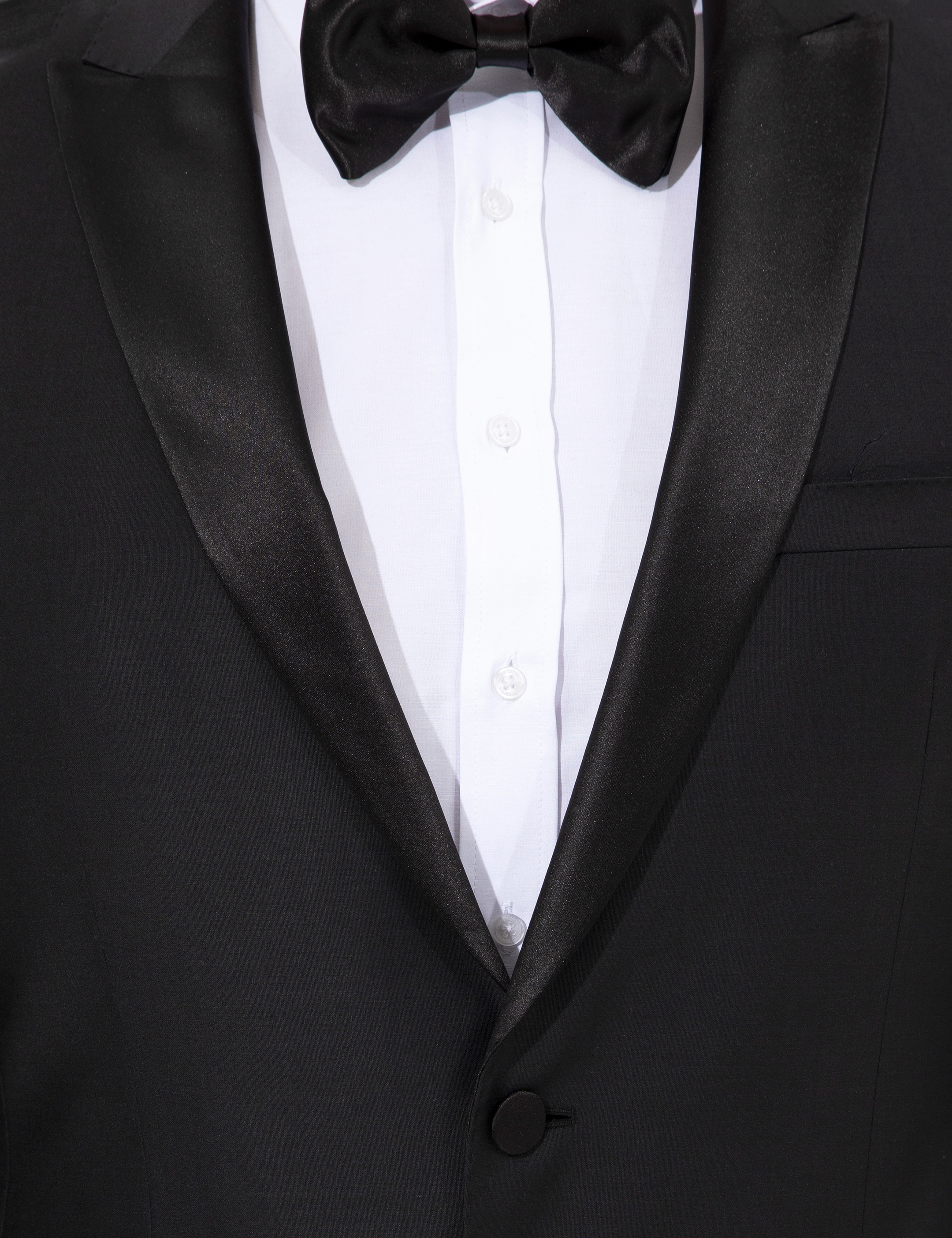 Siyah Slim Fit Smokin Damatlık
