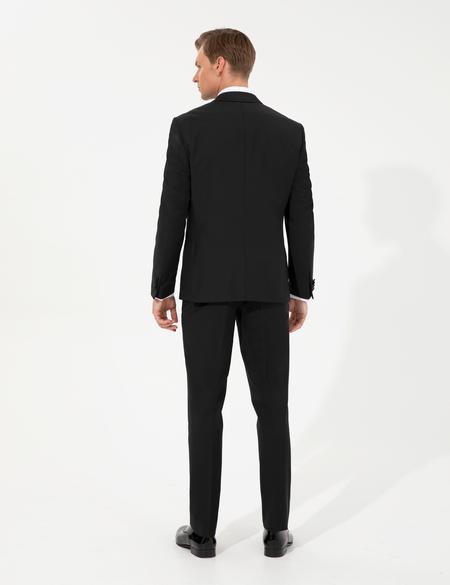 Siyah Slim Fit Smokin - 50230422005