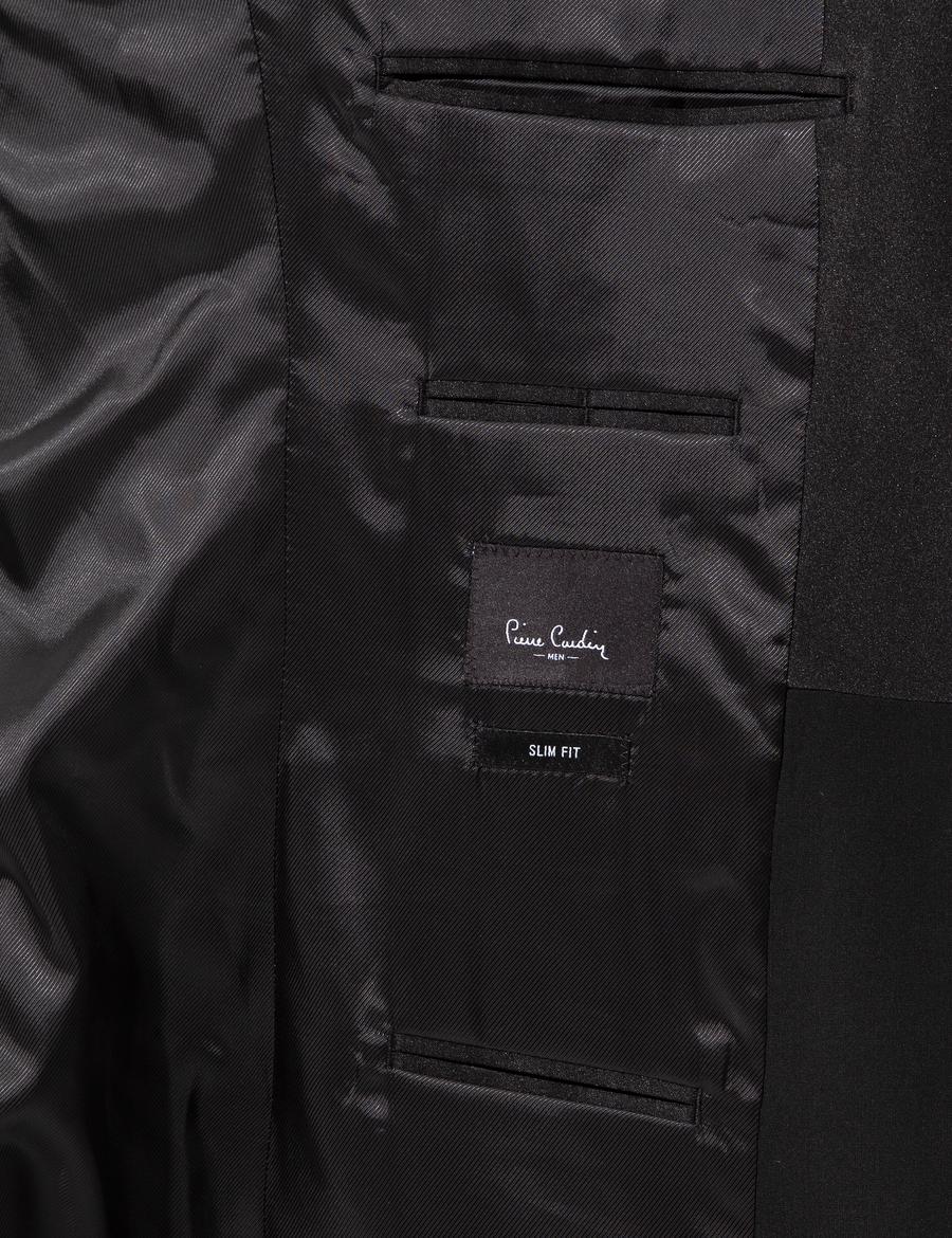 Siyah Slim Fit Smokin