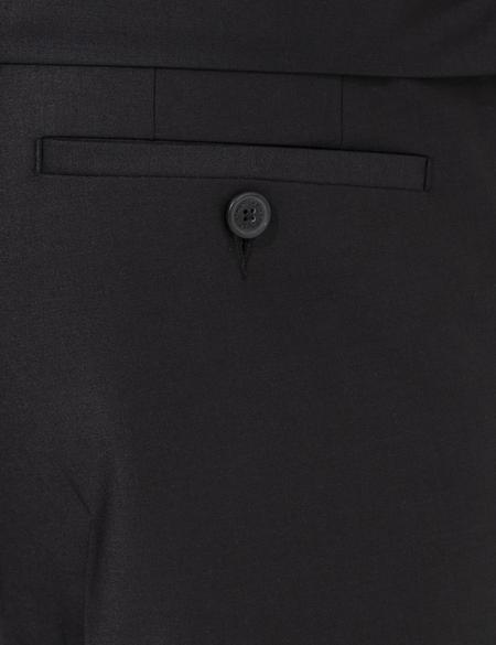 Siyah Slim Fit Smokin - 50222956006