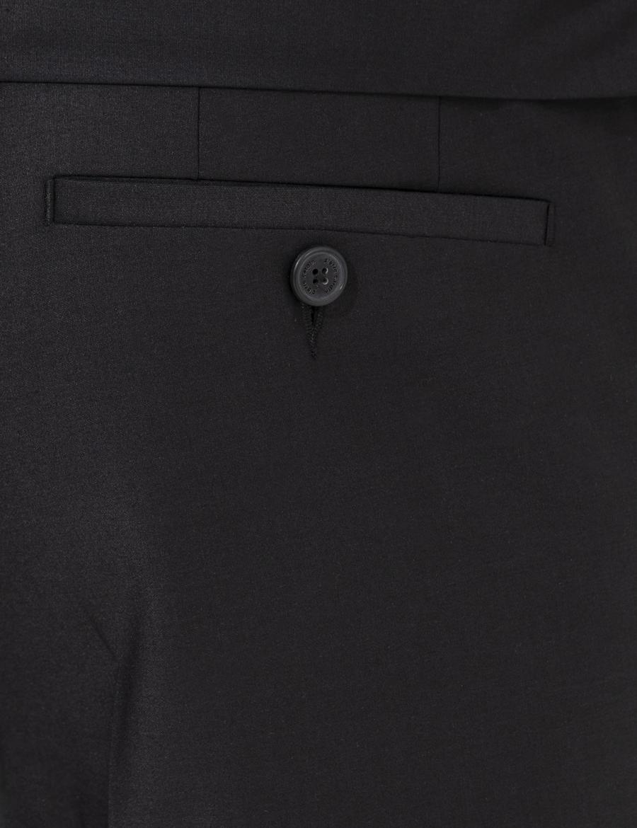 Siyah Slim Fit Takım Elbise