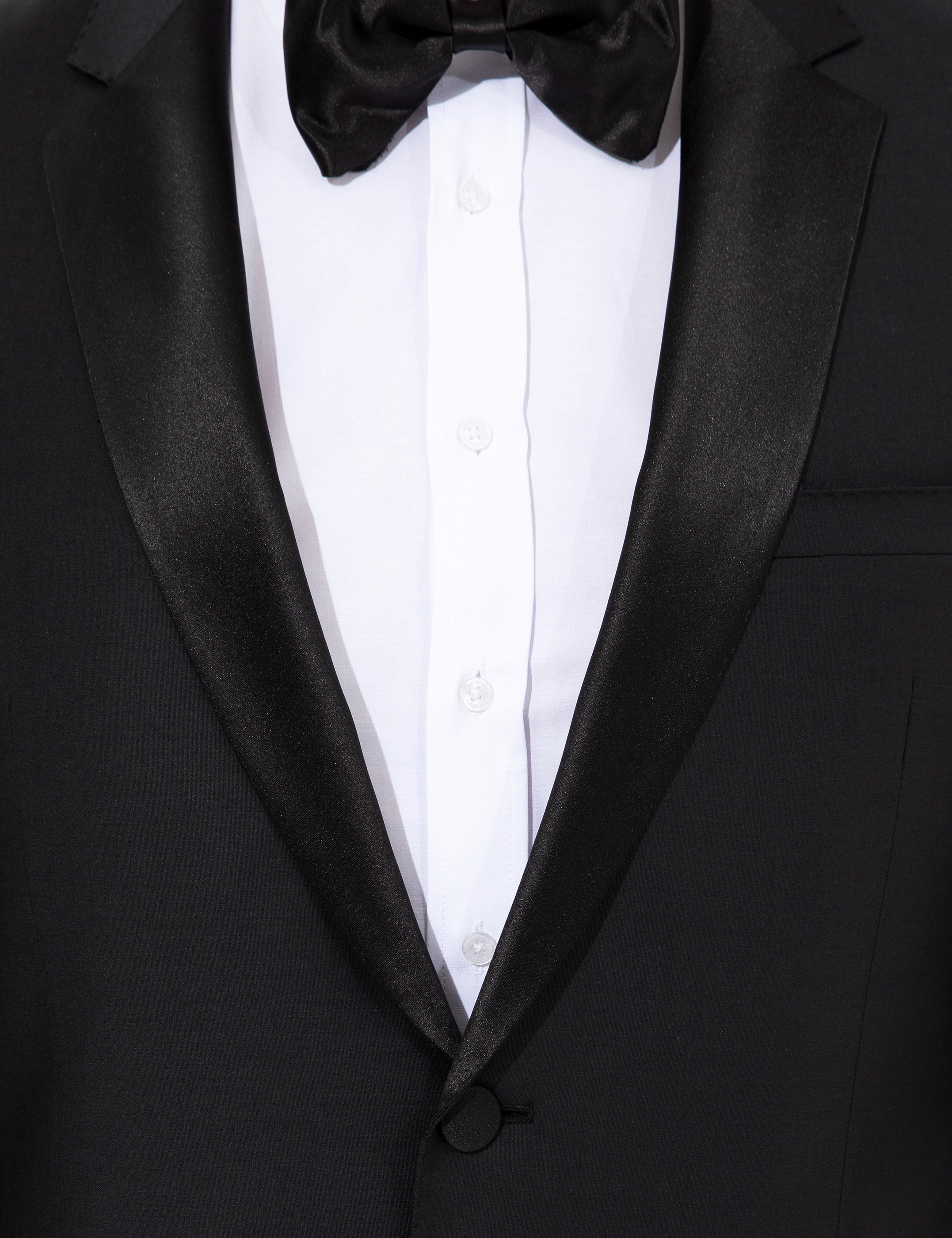 Siyah Slim Fit Smokin Damatlık - Image 6