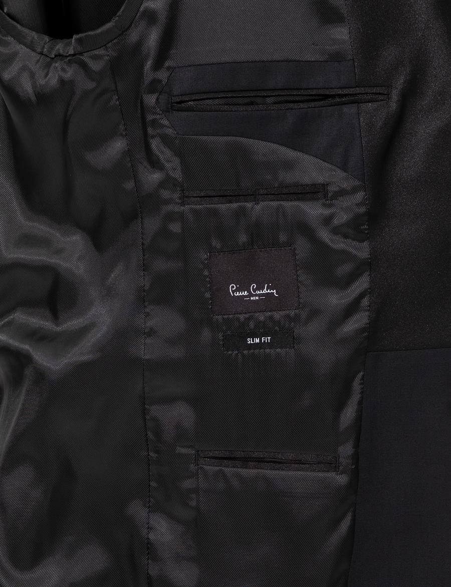 Siyah Slim Fit Takım Elbise