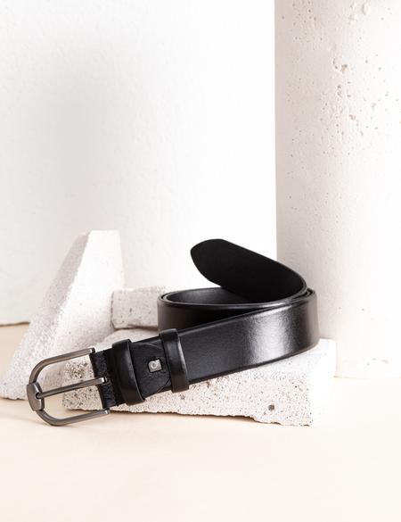 Siyah Denim Kemer - 50261565001