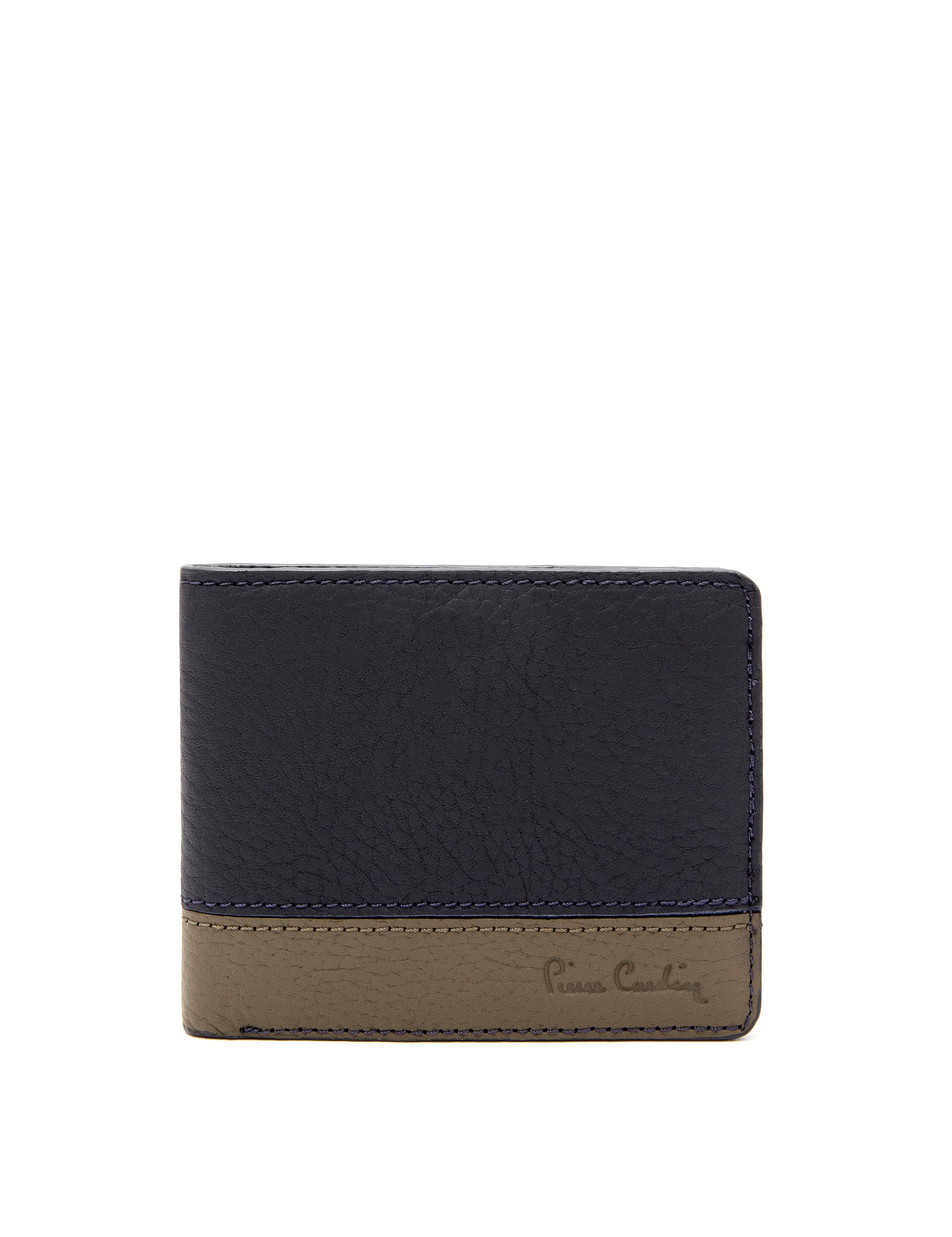 Erkek Lacivert Deri Cüzdan