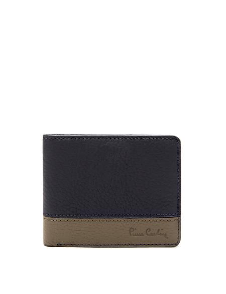 Erkek Lacivert Deri Cüzdan - 50257418002