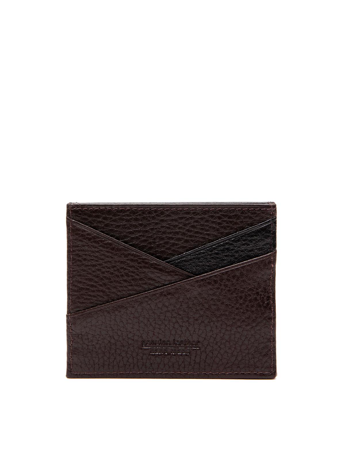 Kahverengi Deri Kartlık - 50258681003