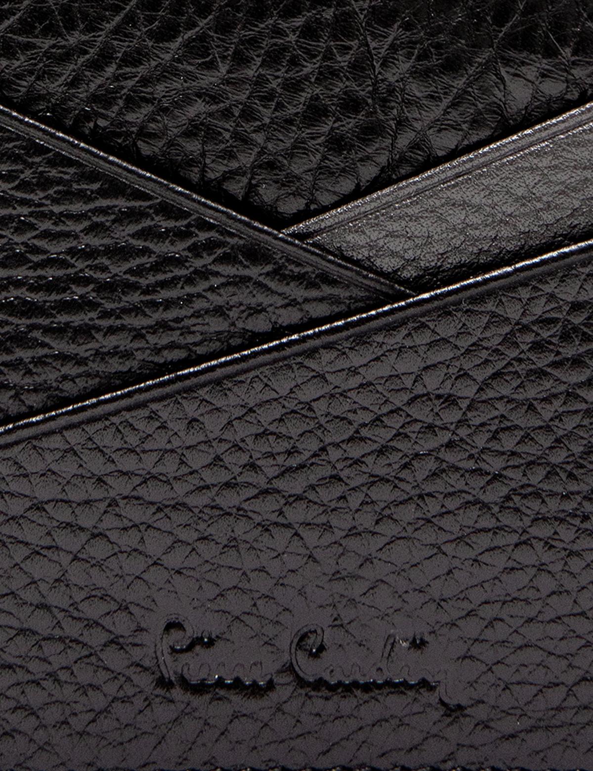 Siyah Deri Kartlık - 50258681001