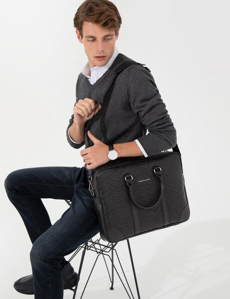 Erkek  Siyah Evrak Çanta - 50265824001