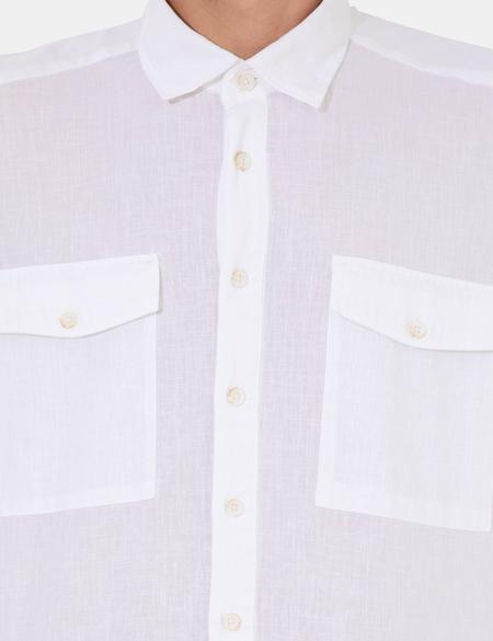 Beyaz Regular Fit Uzun Kollu Gömlek - 50249729020