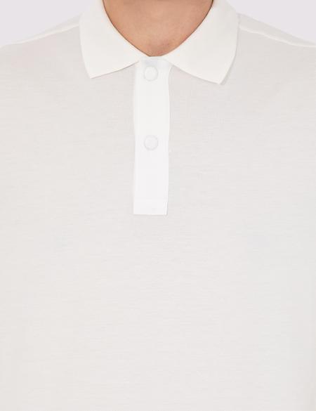 Ecru Regular Fit Yandan Çizgili Polo Yaka Tişört - 50249800003