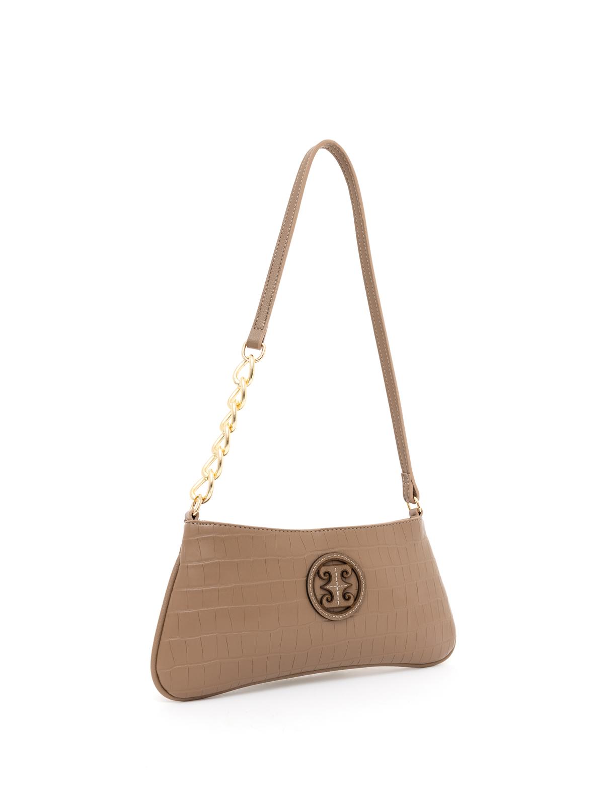 Kahverengi Omuz Çantası - 50260323003