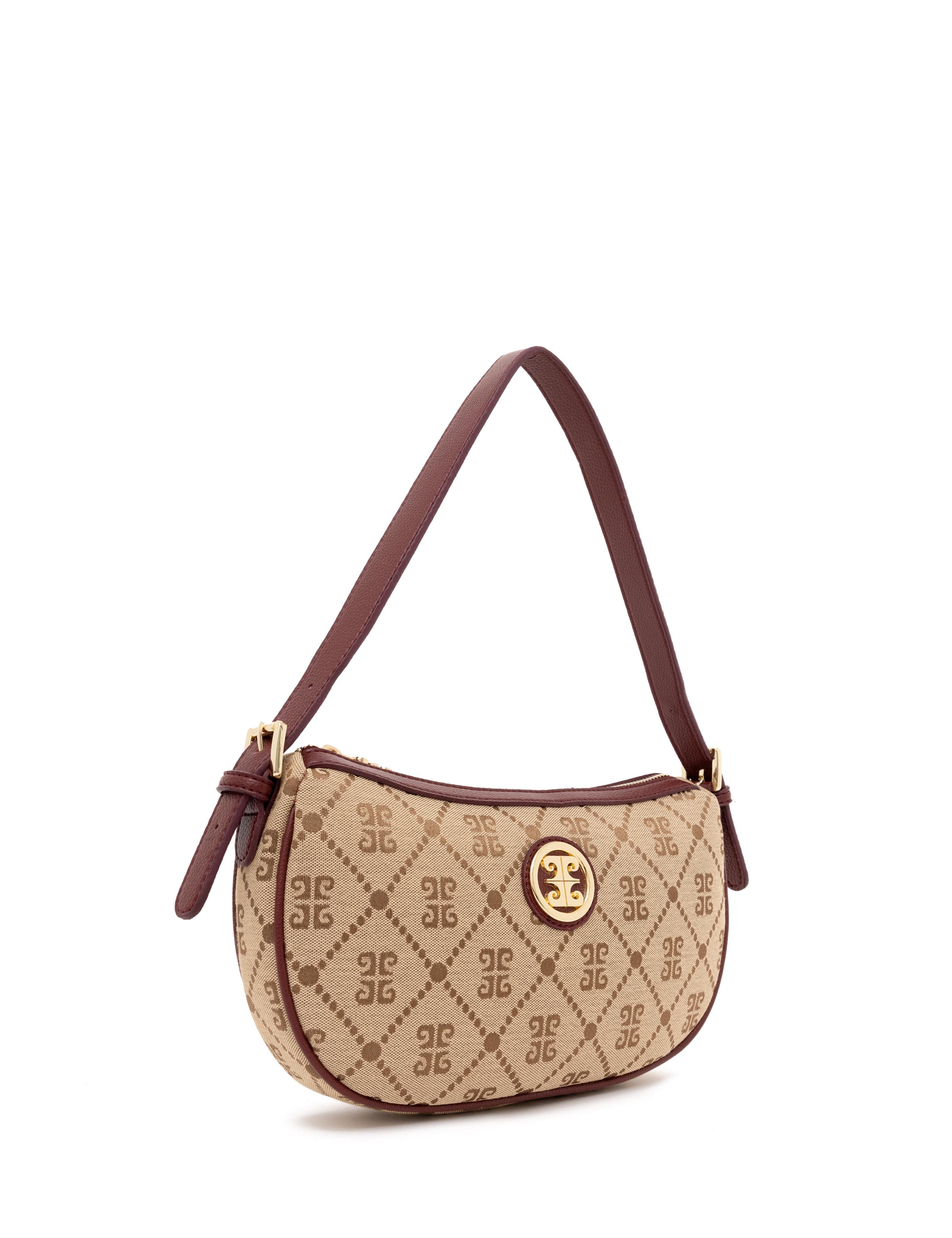 Bordo Omuz Çantası