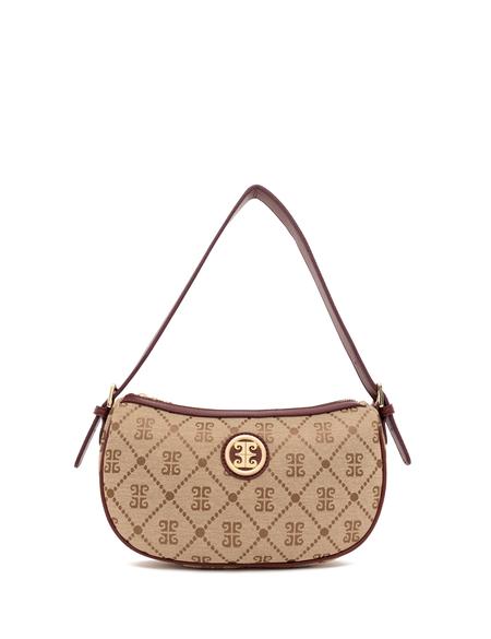 Bordo Omuz Çantası - 50262317003