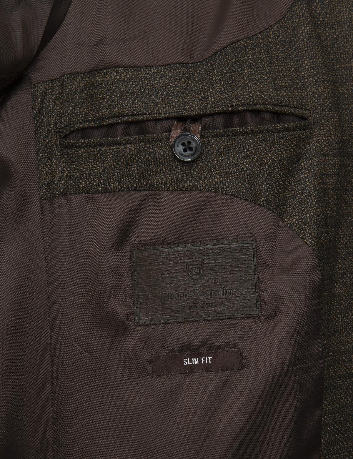 Kahverengi Slim Fit Ceket - 50225948044